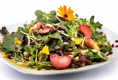 Green Sprout Salad - Raw Vegan and Gluten Free